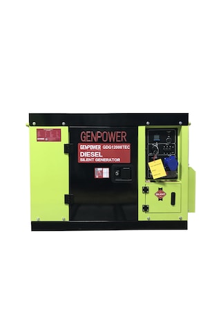 Genpower GDG 12000 TEC Oto 12 Kva Dizel Otomatik Trifaze Jeneratör