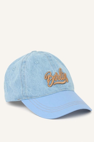 Defacto Erkek Nakışlı Jean Cap Şapka G4769ax26smbe3 Mavi-be3