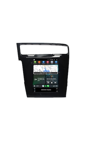 Volkswagen Golf 7 12-20 Tesla Uyumlu Androıd Multimedya Gerçek 2/32 Kablosuz Carplay Geri Görüş Kameralı 10"