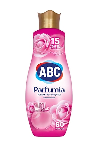ABC Parfumia Romantik Gül Konsantre Çamaşır Yumuşatıcısı 1440 ML