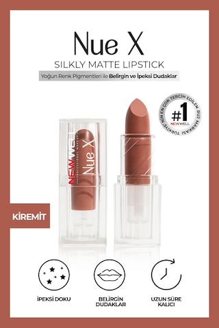 Nue X Silkly Matte Lipstick Kiremit 03 0