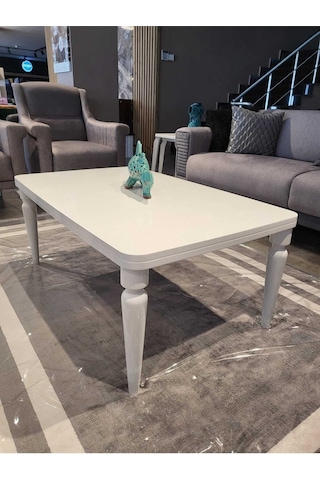 Akset Orta Sehpa Lüx Full Beyaz