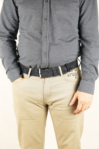 Hakiki Süet Deri Erkek Kemer Lacivert 4 Cm Lacivert