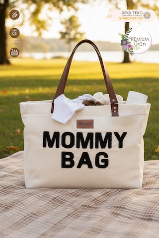 Panama Bag,anne Bebek Bakım Çantası,mommy Bag,cüzdan Hediyeli, Xl Büyük Boy, Essential Edit Serisi Bej
