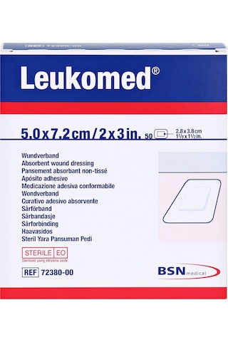 Leukomed Steril Yara Pansuman Pedi 7.2 x 5 CM 50 Adet