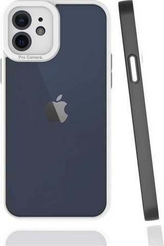 Apple Uyumlu iPhone 12 Kılıf Zore Mima Kapak Siyah
