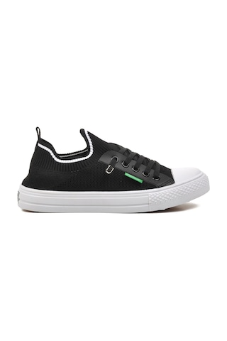 United Colors Of Benetton Siyah Kadın Sneaker Benetton Bnı-10233 Z Siyah