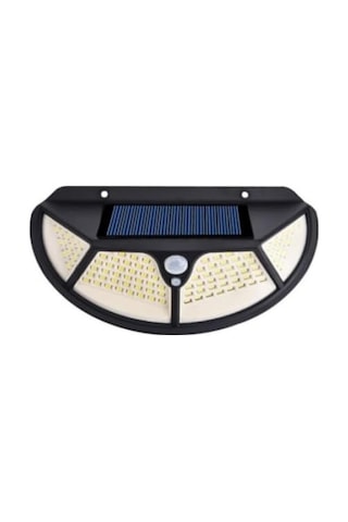 Solar Bahçe Lambası, 102 Led, Hareket Sensörlü, Ip65 Su Geçirmez, Duvar Tipi, Güneş Enerjili Dış Mekan Aydınla
