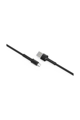 Zore Ls66 Micro Usb Kablo-Gri-Gri