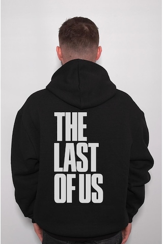 Baskwear The Last Of Us Joel Sweatshirt Unisex Kapüşonlu Hoodie SIYAH