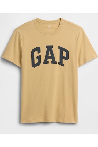 Gap Everyday Soft Basic Gap Logo 856659 T-shirt Kısa Kol Tişört Erkek T-shirt SARI
