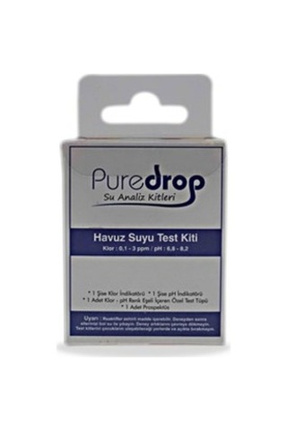 Puredrop Havuz Suyu Test Kiti- Paket