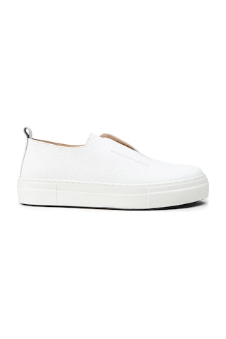 Deery Kadın Hakiki Deri Beyaz Sneaker Ayakkabı - R2233zbyzc01