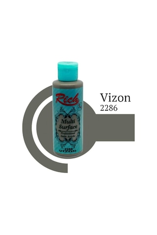 Rich Multi Surface 2286 Vizon Akrilik Boya 120 Cc Diğer