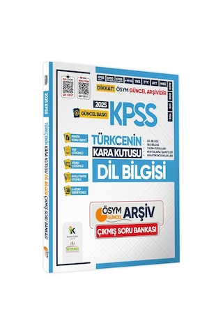 2025 Kpss Kara Kutu Genel Yetenek Altın Set Ösym Çıkmış 10 Soru Bankası Konu Özeti Pdf/video Çözümlü