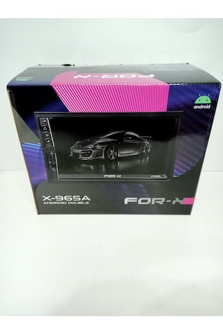 For-x Android Double Teyp – For-x X-965A Car Play – Park Kamerası