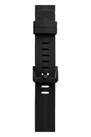 Newface Apple Uyumlu Watch 38mm Kr408 Çizgili Silikon Kordon Semeglbl - 9 - Siyah