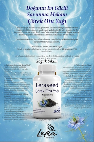 Leraseed/ Çörek Otu Yağı