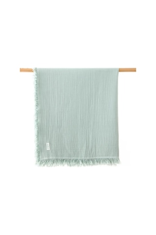 Miniboni Müslin Bebek Battaniyesi 100x120 Cm Yeşil