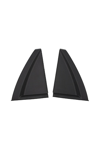 Tenfowee 2006-2010 Kıa Sportage İçin Kolay Montajlı Arka Cam Kapak Kiti - Siyah, 2 Parça Set