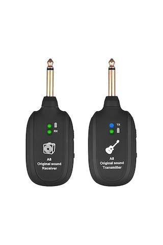 Magicvoice Mv-19583 Uhf Gitar Tip Kablosuz Amfi Ve Enstrüman Kablosuz Mikrofonu