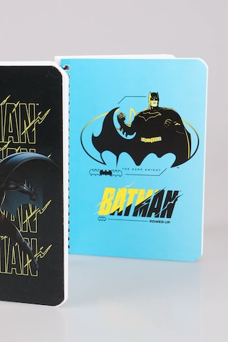 Dekomus İle Lisanslı Batman "tekli" Spırallı A6 80 Yaprak Bloknot