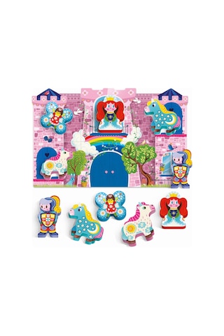 Headu Montessori First Puzzle The Unicorn Wood 2-5 Yaş