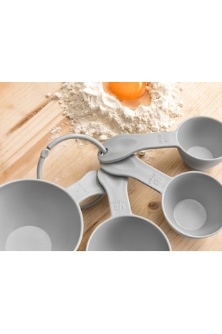Madame Coco Paddle Ölçü Kabı 4 Boy 1kmgrc01089x22x6,5 Cm-soft Gri