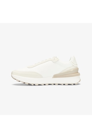 Tommy Hilfiger Tommy Jeans Retro Basket Kadın Beyaz Sneaker Düz En0en02511 Beyaz