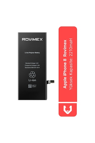 Apple Apple iPhone Uyumlu Uyumlu 8g Yüksek Kapasite Batarya Pil - 2380 Mah