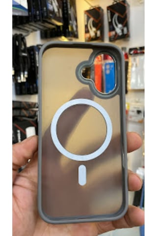 Apple Uyumlu iPhone16 Kamera Korumalı Mat Magsafe Wireless Şarj Destekli Renkli 45658