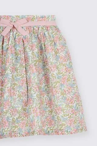 Panço Liberty Kumaş Çiçek Desenli Kız Çocuk Etek 5611gk13001 Pembe