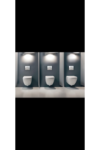 Sanica Rezervuar Panel P03 Parlak Krom Boyalı 21 X 18 Cm Gri - Gümüş