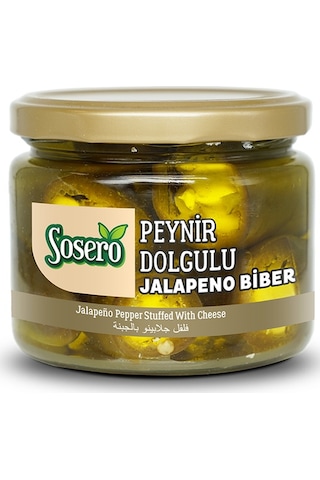 Sosero Peynir Dolgulu Jalapeno Biber Cam 290 G
