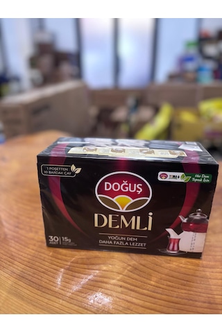 Doğuş Demli Demlik Poşet Çay 30grx15adet 450gr X4 Adet