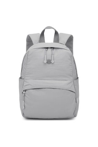 Smart Bags Mikro Poly Kumaş Kadın Sırt Çantası 3344 Gri