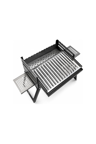 Komple Katlanır Kalın Mangal 35x50 Ölçülerinde 1.50 Mm Kalınlık Siyah