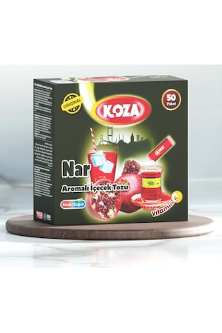 Koza Tek İçimlik Nar Aromalı Toz İçecek 50'li Diğer