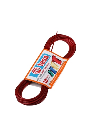 Tesa Çelik Çamaşır İpi 10 Mt 6 Adet Tm-010 Renkli