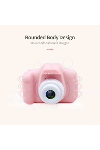 Youtek X2 Çocuk Dijital Kamera: 3mp Fotoğraf, 1080p Video, Taşınabilir Mini Kamera Yeşil Yeşil