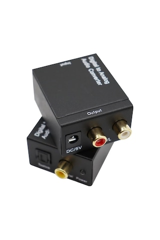 Dijital To Analog Ses Dönüştürücü Converter Optik To Analog Çevir