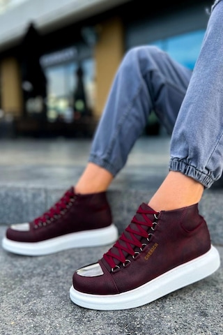 Saklımoda Ch267 Cbt Roma Mirror Erkek Bot Bordo Çok Renkli