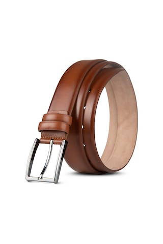 Goay Classic 3.5 cm Erkek Açma Deri Kahve Kemer (7014)