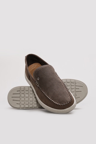 FAST STEP Hakiki Deri Erkek Casual Ayakkabı 302ma1211 Haki