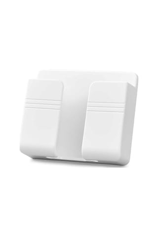 Yapışkanlı Cep Telefonu Şarj Standı Banyo Duvar Rafı Sabit Çok Amaçlı Depolama Başucu