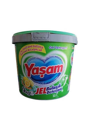 Yaşam Jel Bulaşık Deterjanı Limon Kokulu 9 Kg