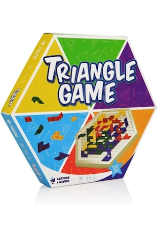 Triangle Game Strateji Ve Mantıkla Zeka Geliştiren Kutu Oyunu