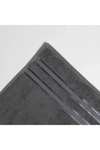 Olite Penye Pamuk Yüz Havlusu Gri 50x90 Cm Çok Renkli