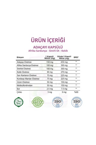 Gökçek Şifa Adaçayı ( Sage Capsule) 60 Kapsül