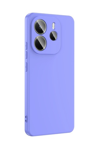Xiaomi Redmi Note 14 4g Kılıf Yumuşak Silikon Kamera Korumalı Lansman Ata Pro Tech Kırmızı